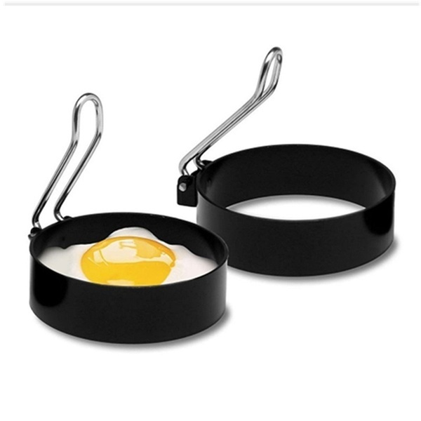 Round Egg Cooker Rings Cooking Egg Maker Molds Breakfast Household