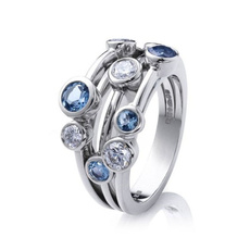 Sterling, DIAMOND, Jewelry, engagementringsforwomen