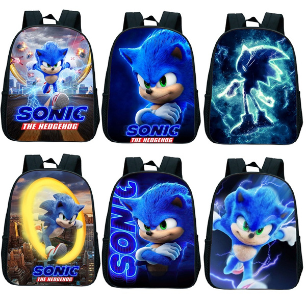 التوصل هجين التجديد  New cute Children Sonic backpack Kindergarten Backpack Cool Sonic Printed  Kids Primary School Bags Bookbags amine Rucksack Child back to School Gift  | Wish