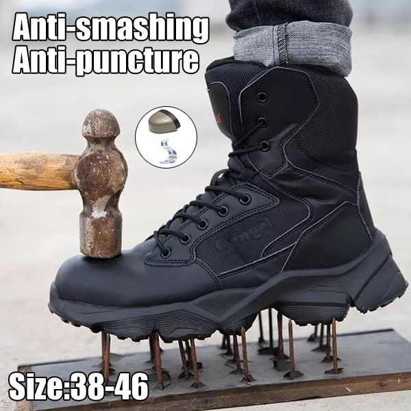 waterproof steel toe military boots