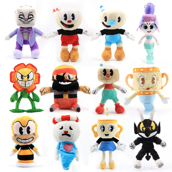 cuphead plush collection