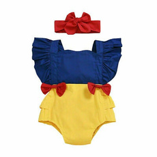 Summer, Fashion, ruffle, babyromper