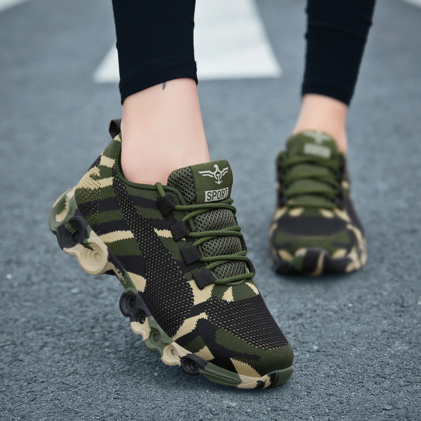 camouflage tennis shoes