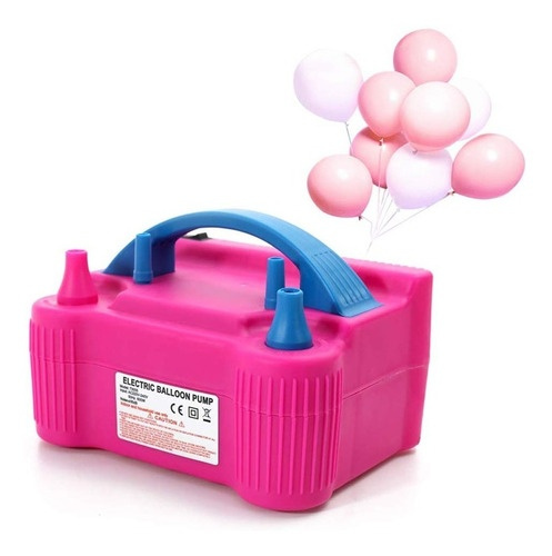 Bomba Eléctrica Para Inflar Globos+globos De Regalo Bomba Eléctrica Para Inflar Globos+globos De Regalo