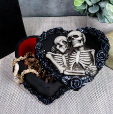 Box, idhalloween, black, Skeleton