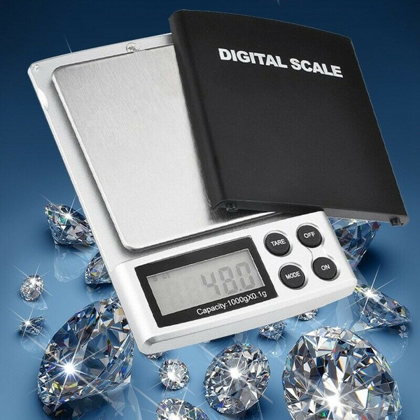 Gold Silver Test Kit Pocket Jewelry Scale Diamond Tester Precious Metal  Testing Kit Digital Scale B