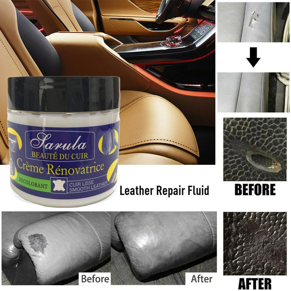 1pcs Multifunctional Leather Refurbishing Cleaner Repair Cream For Car Seat Sofa Color Paste Renew Cleaning Kit Decontamination Wish Car Seat Sofa Color, Leather Sofa Repair Cream