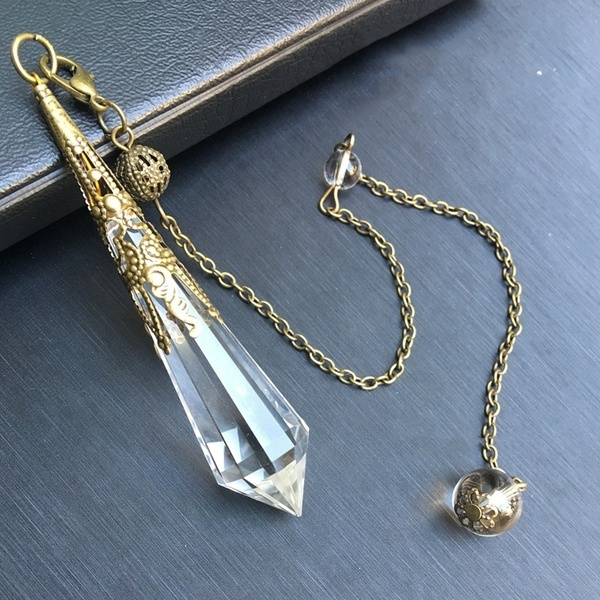 Crystal wand clearance necklace