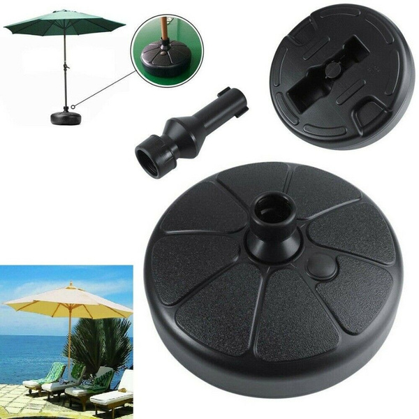 15 Patio Umbrella Base Stand Heavy Duty Holder Outdoor Yard Garden Beach Market Sunshade Base Wish