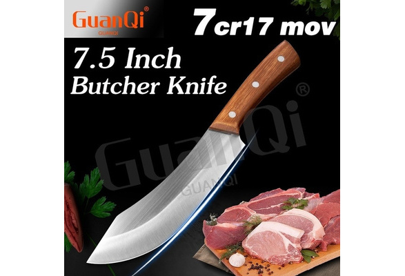 Best Kitchen Knives Slicing Knife Knives Kitchen Professional Kitchen Knife  4Cr13Mov Professional Boning Knives Slaughter Special Butcher Lamb Cattle  Bleeding Knife Eviscerating Bone and Meat Knife