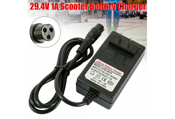 Black 29 4v 1a Battery Charger For Razor E100 E125 E150 Electric Scooter Power Cord Wish