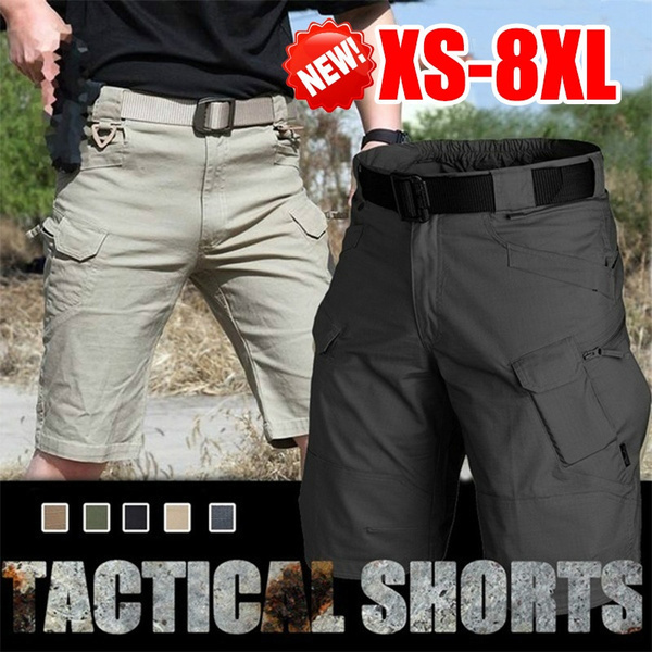 Summer Waterproof Tactical Cargo Shorts 