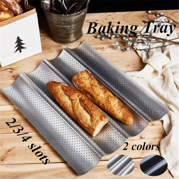 Perforated 2024 baguette pan