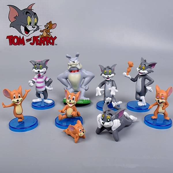 Tom and Jerry Cartoon Cute 2 Piece Keychain | Keyring and Bag Hanging  Accessory | Keychain for Boys Kids Return Gifts | Pvc keychain | Type-lx13