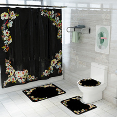 Decor, Flowers, bathroomdecor, Waterproof