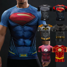mensportswear, batmantshirt, Superhero, Shirt
