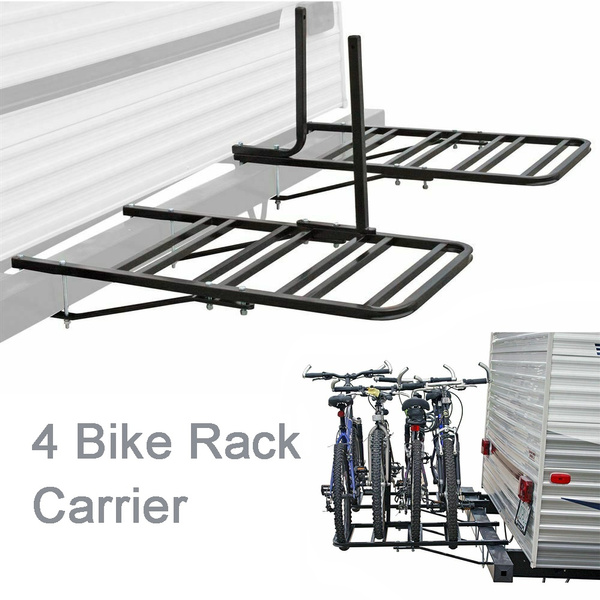 RV Bumper Bike Rack 4 Bike Motorhome Bike Carrier 