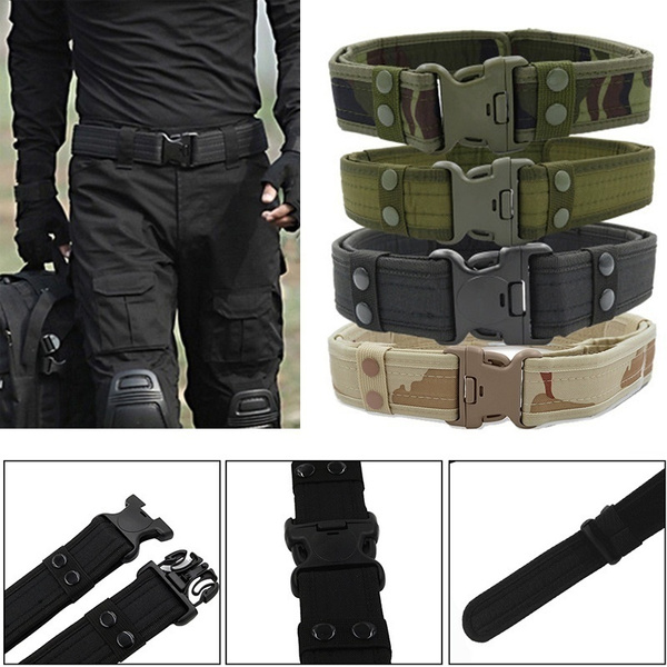 Cinturón De Nylon Militar Cinturón De Combate Para Hombres Cinturón De Nylon Militar Cinturón De Combate Para Hombres