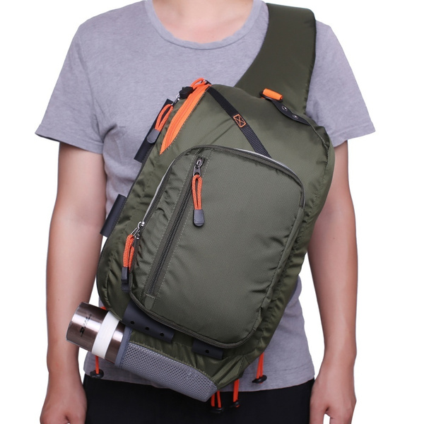 Fly Fishing Sling Pack Multi Function Fishing Gear Bags Pack