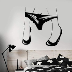bedroombedsidetable, art, removableselfadhesivepvc, Thong