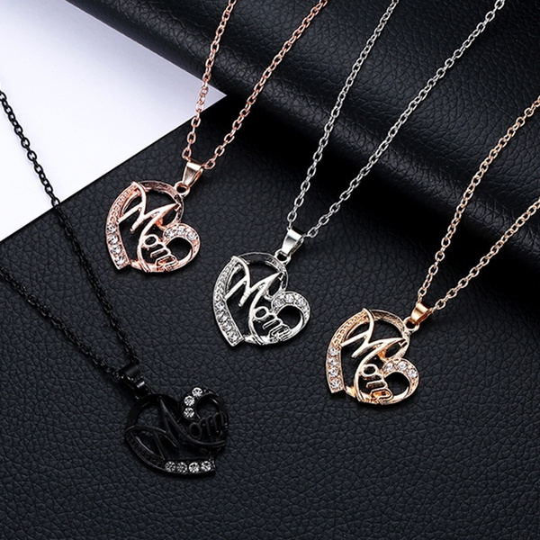 Fashion Romantic Creative Items Ms Love Diamond Necklace Women Pendant For Women Engagement Jewelry Wish