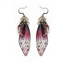 Sterling, butterfly, Fashion, Dangle Earring