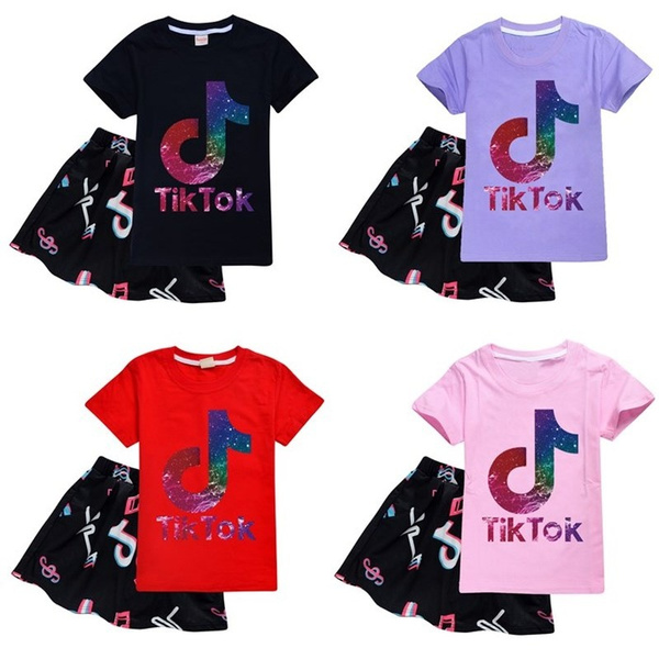 Girls tik sale tok shirt