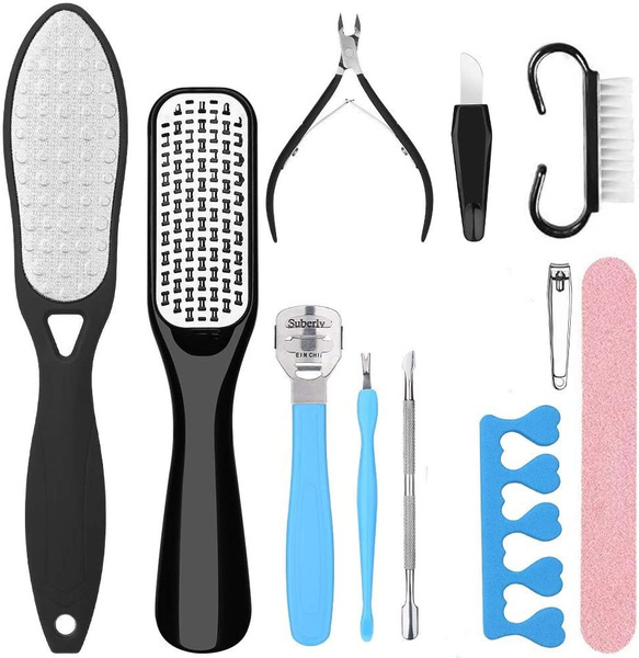 Pedicure Kit Professional Callus Remover Scraper Rasp Feet File