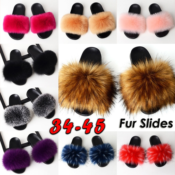 fluffy slip on