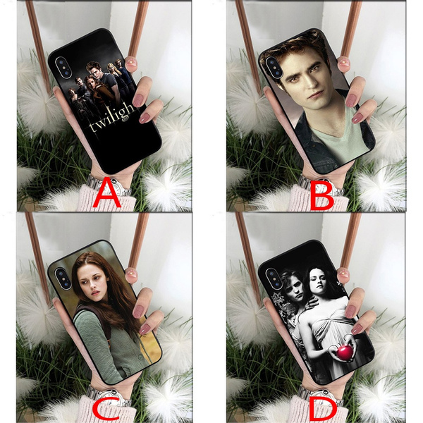 Twilight Edward Cullen iPhone 7 7plus 8 8plus Case Twilight Edward For Iphone XR Samsung Huawei Hard Plastic Phone Protective Case