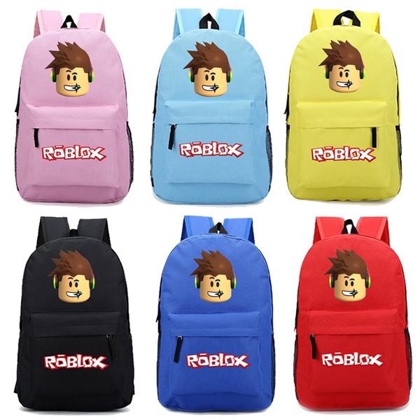 Roblox Backpack Student School Bag Leisure Daily Backpack Pure Backpack Roblox Shoulder Bags Wish - one shoulder canvas backpack roblox