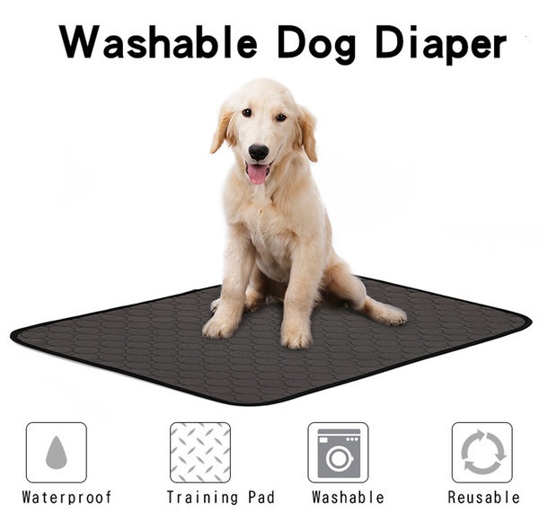 Washable Dog Pet Diaper Mat Waterproof Reusable Training Pad Urine