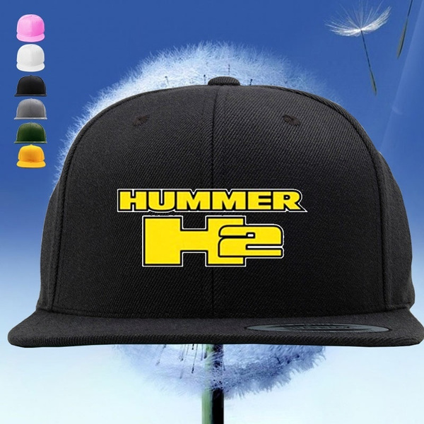 Hummer-Logo Unisex Boys Stylish Hip Hop Hat Six Panel Outdoor Baseball Cap 