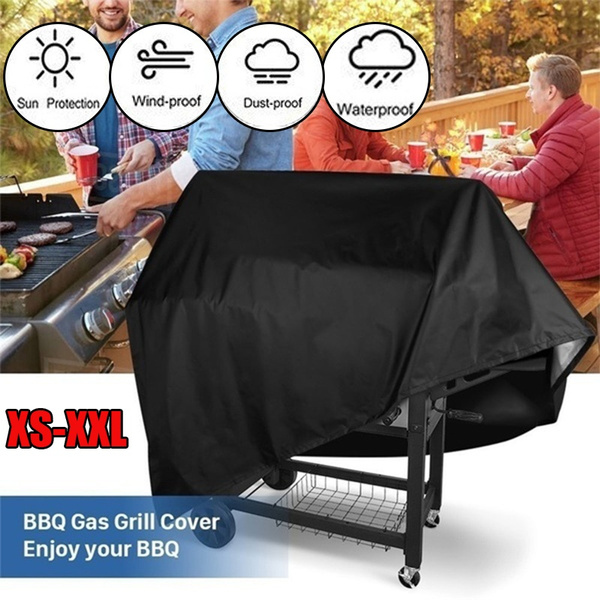 BBQ Cover Grill Cover Barbecue Waterproof Anti Dust Rain Gas Charcoal Electric 