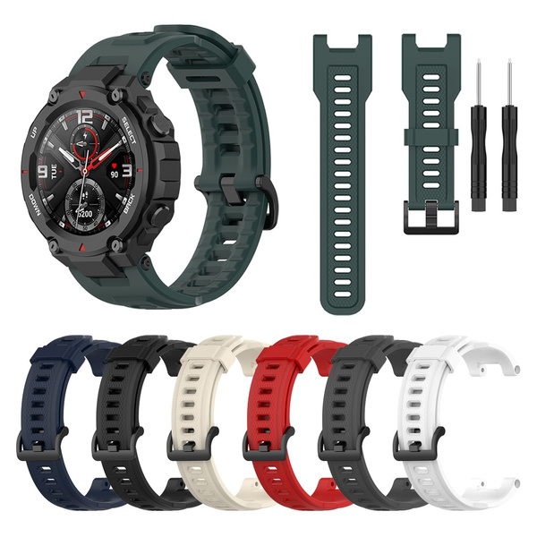 Silicone Strap for Amazfit T REX Smart watch Replaceable