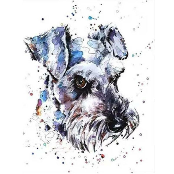 Schnauzer clearance diamond painting