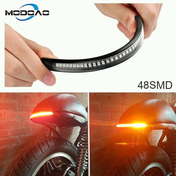 led brake light bar motorcycle