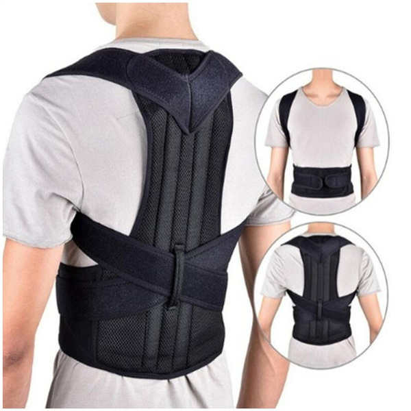 Adjustable Back Posture Corrector Anti-Camel Correction Belt Clavicle Spine  Support Posture Trainer for Fitnes Home Office Sport - AliExpress