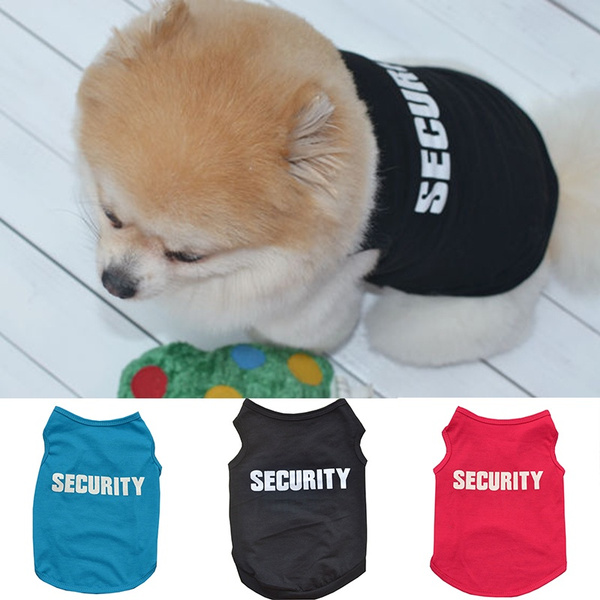 security dog costume