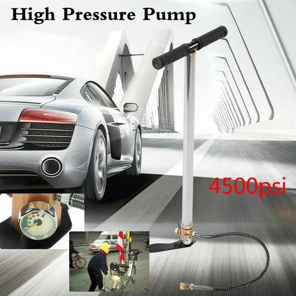 4500psi High Pressure Tire Inflator Air Cycling Hand Pump for Auto Motorcycle Air Pump
