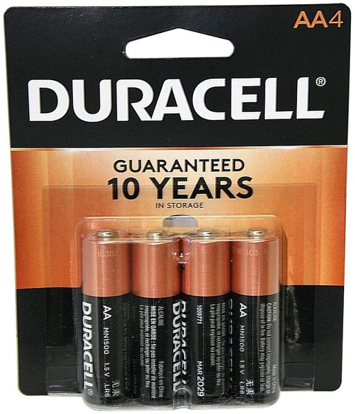 Duracell 41501 - AA Cell Battery (4 pack) (MN1500B4)