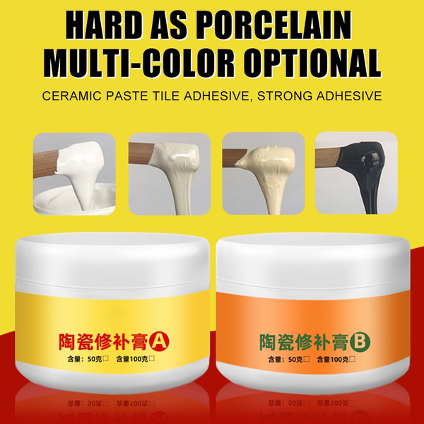 Ceramic Repair Paste Tub Tile and Shower Porcelain Repair Kit for