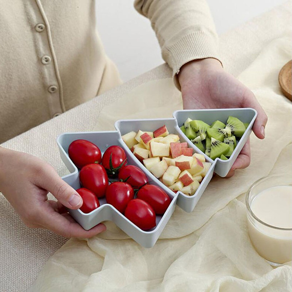Household Plastic Snack Plates Candy Dried Fruit Dish Tray Food Serving Tray Household Plastic Snack Plates Candy Dried Fruit Dish Tray Food Serving Tray