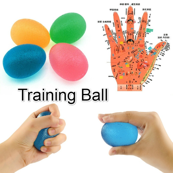 Egg Rubber Stress Reliever Ball Toy Party Bay Filler ADHD Toys Autism UK G4V2 