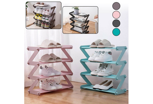 4 Levels Shoe Rack Shoe Stacker Organizer Shoe Rack Shoe Cabinet Wish