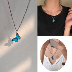 butterfly, Blues, Fashion, Jewelry