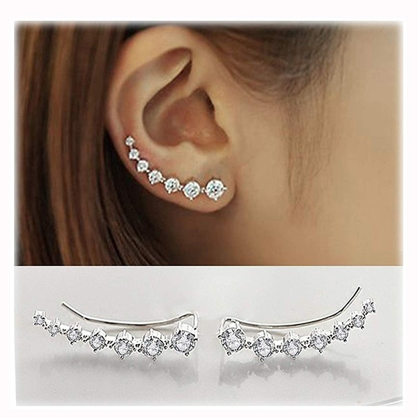 Earrings that go up the side deals of the ear