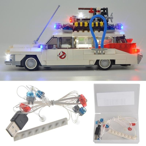 USB LED Light Kit Fit For Lego 21108 Ghostbusters Ecto-1 Lighting Bricks Toy 