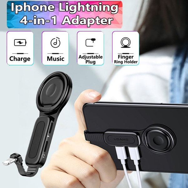 4in1 3.5mm Audio\u0026 Lightning Charger 