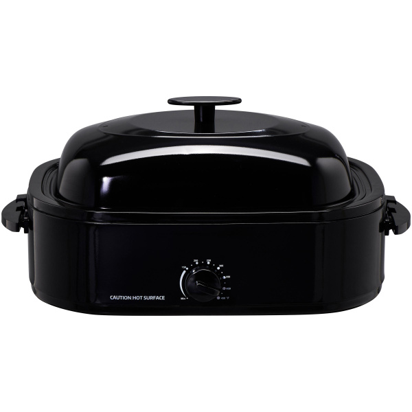 Mainstays YORO14 14 Quart Roaster Oven Black with Removable Steel